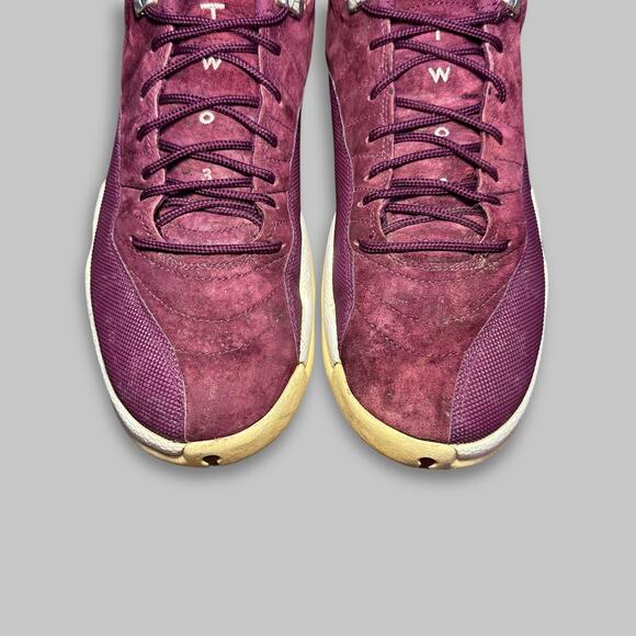 Air Jordan 12 Retro “Bordeaux” Men’s Maroon Sneakers - Size 11.5 main image 5